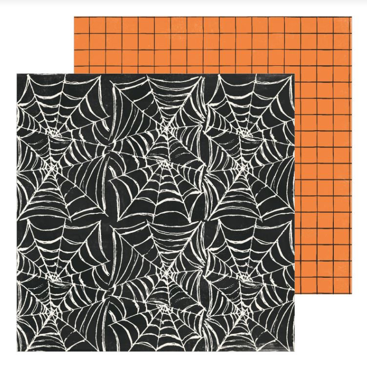 Hey Pumpkin - Creepy Crawly | 12x12 Patterned Paper
