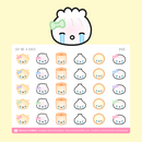 Crying T_T Emoji | Sticker Sheet