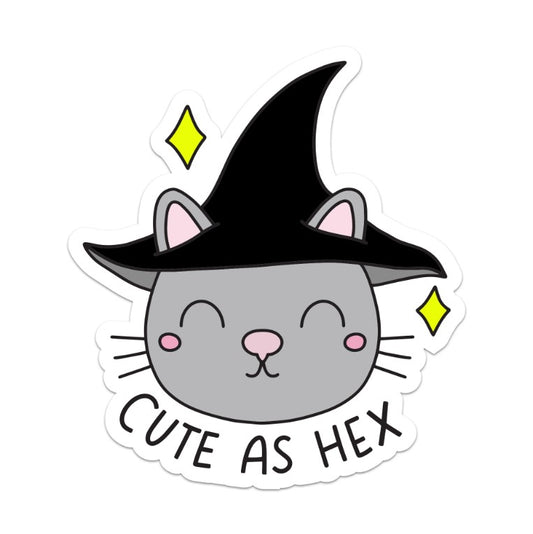Cute As Hex | Vinyl Sticker