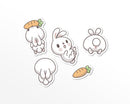 Cute Bunny | Sticker Set
