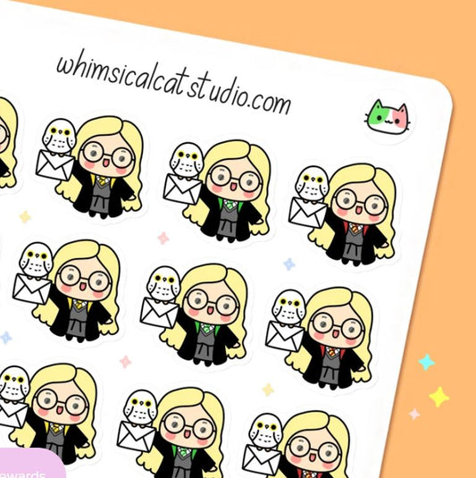 Cute Happy Mail | Sticker Sheet