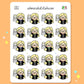 Cute Happy Mail | Sticker Sheet