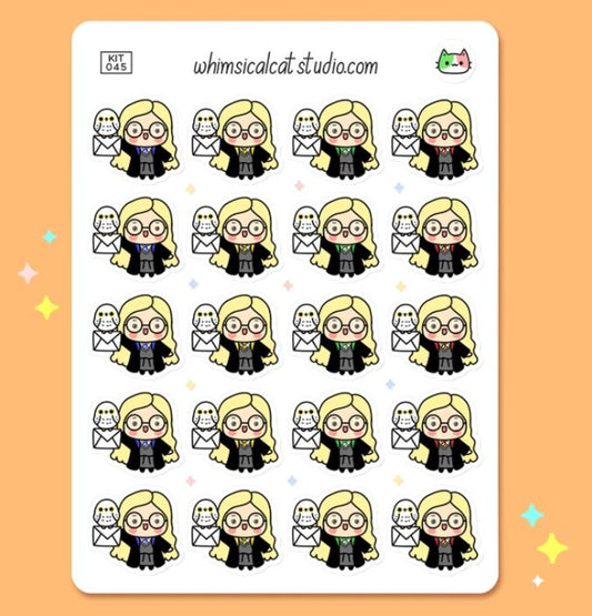 Cute Happy Mail | Sticker Sheet