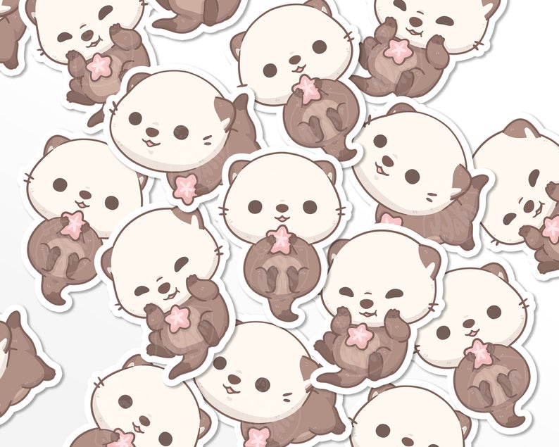 Cute Otter | Stickers