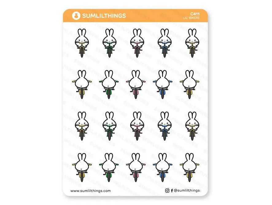 Cycling | Sticker Sheet