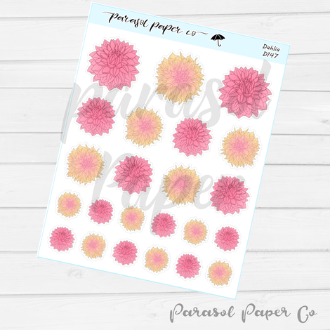 Dahlia | Sticker Sheet