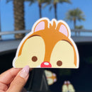 Dale Chipmunk Peeker | Car Decal