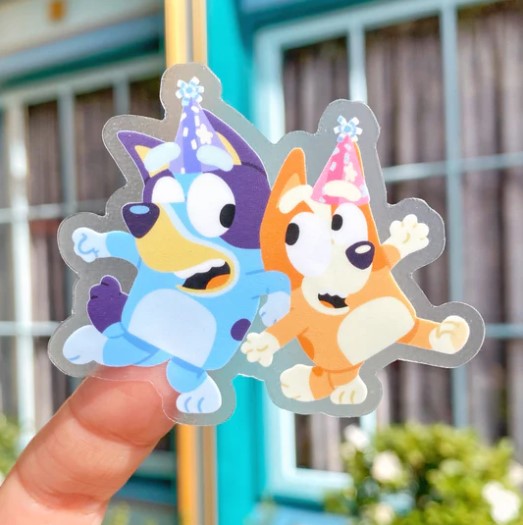 Dance Paw-ty! | Transparent Sticker