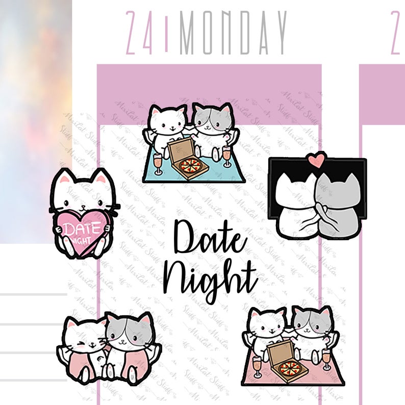 Date Night | Sticker Sheet