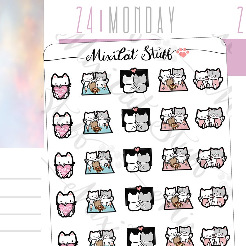 Date Night | Sticker Sheet