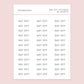 Day Off | Clear Sticker Sheet