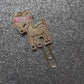 Beautiful Deer with Flower Crown | Planner Clip