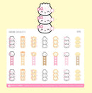 Dimsum Steam Team Mini Checklists | Sticker Sheet