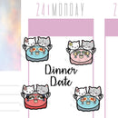 Dinner Date | Sticker Sheet