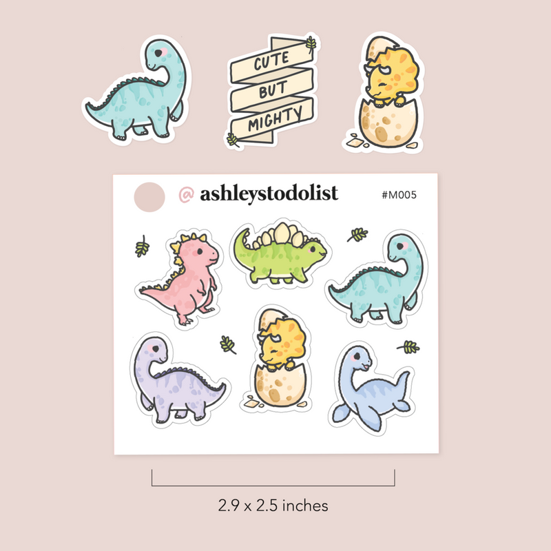Dinosaur | Mini Sticker Sheet