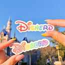 Disnerd | Transparent Sticker