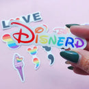 Disnerd | Transparent Sticker