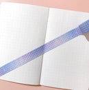 Soft Galaxy Blue Grid | Washi