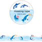 Dolphin Show | Die Cut Washi Tape