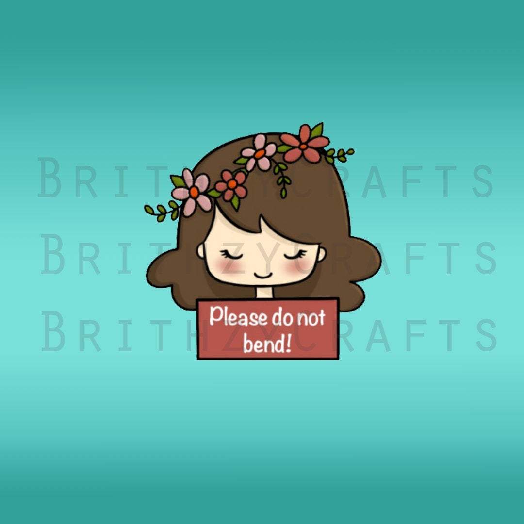 Please Do Not Bend (Set of 20)