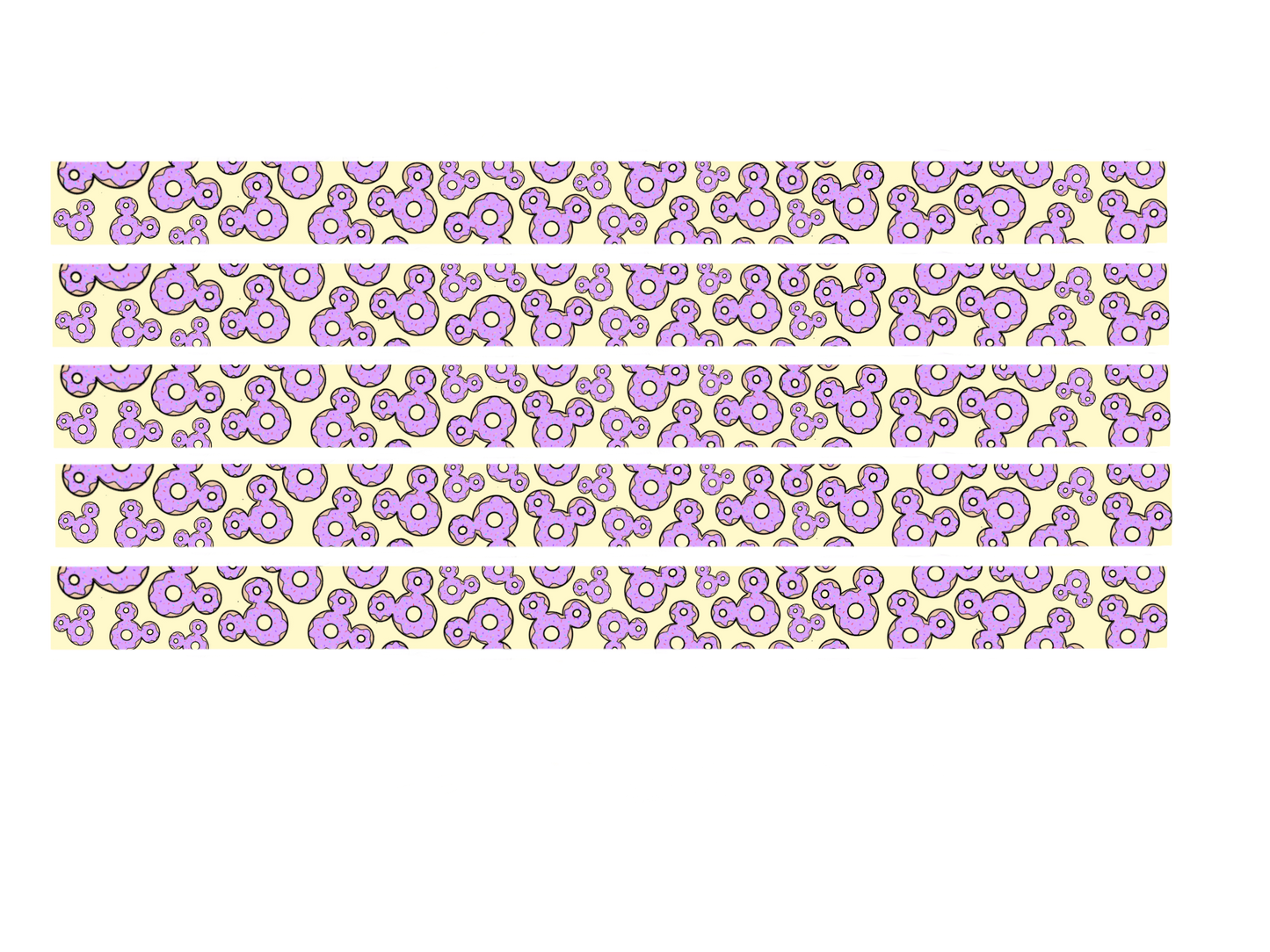 Donut Heads | Washi