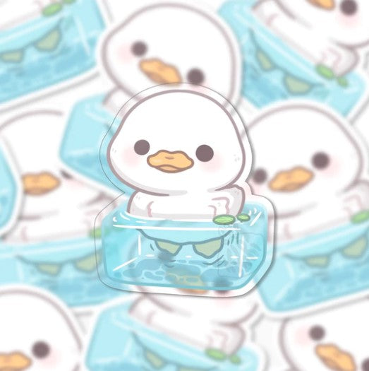 Duckling | Transparent Sticker