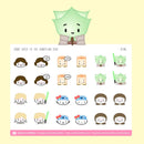 Dumpling Wars | Sticker Sheet