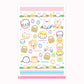 Easter Bunnies | Washi Sticker Sheet