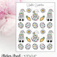 Easter Egg Gnome | Sticker Sheet