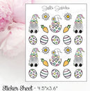 Easter Egg Gnome | Sticker Sheet
