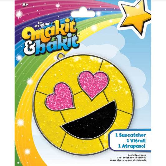 Makit and Bakit - Suncatcher Emoji Heart Eyes