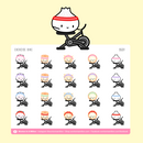 Exercise Bike | Sticker Sheet