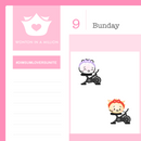 Exercise Bike | Sticker Sheet