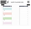 Classic Weekly Meal Planner - Half Sheets - Daydreamer