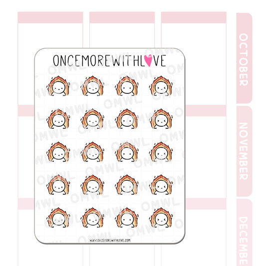 Fire This Is Fine | Sticker Sheet
