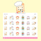 Food Prep | Sticker Sheet