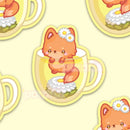 Chamomile Fox | Vinyl Sticker