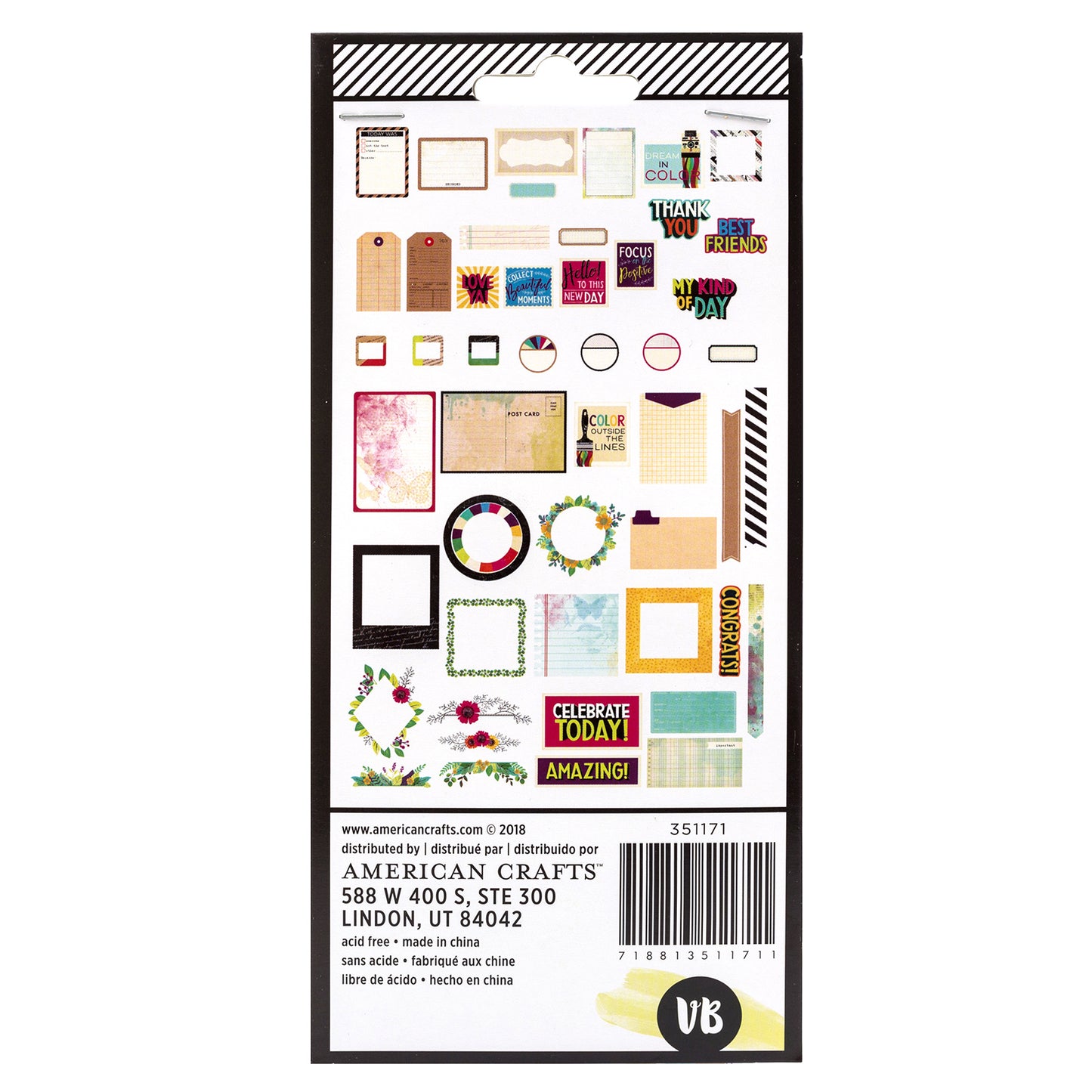 Frames - Color Kaleidoscope | Embellishments