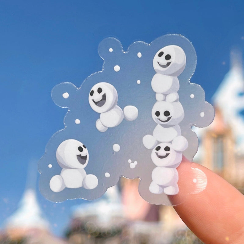 Frozen Snow Babies | Transparent Sticker