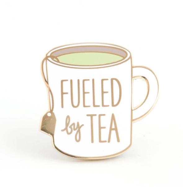 Fueled By Tea | Enamel Pin