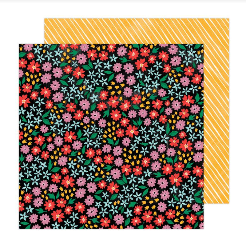 Brave and Bold - Full Bloom | 12x12 Patterned Paper