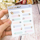 Busy Bee - Functional Boxes (S) | Sticker Sheet