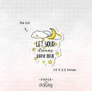 Galaxy Quote Star ad Moon | Vinyl