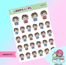 Gamer Boy Pip | Sticker Sheet