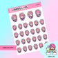 Gamer Girl Poppy | Sticker Sheet