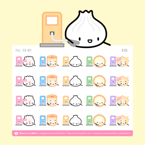 Gas / Fuel | Sticker Sheet