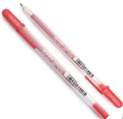 Gelly Roll Pen - Metallic Red