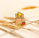 Giraffe Groceries | Enamel Pin