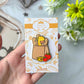 Giraffe Groceries | Enamel Pin