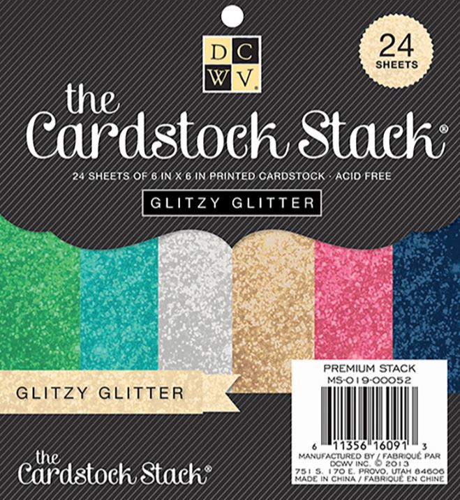 Glitzy Glitter | Cardstock Stack